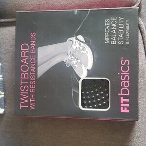 TWISTBOARD with RESISTANCE BANDS and 3 RESISTANCE BANDS SET KIT MORE!